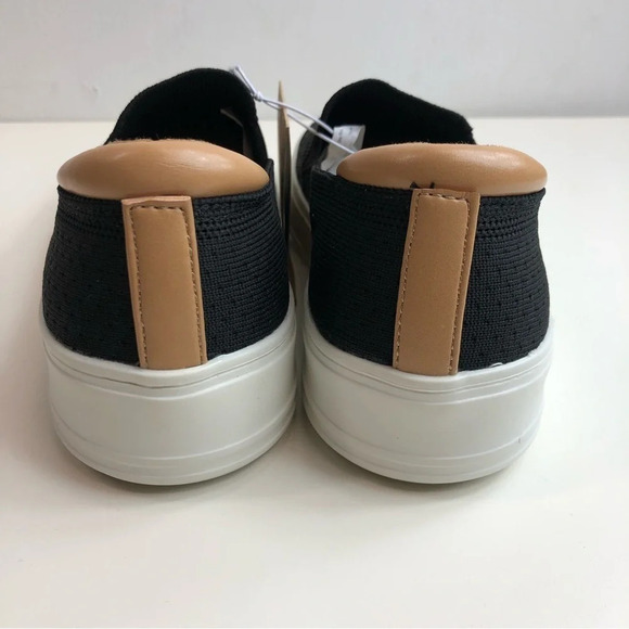 NWT Dearfoam Women’s Black Slip On Sneaker Size 6.5 - Picture 5 of 7